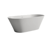 Ванна каменная SALINI MONA 102911GRH S-Sense глянцевая 180х80см отдельностоящая