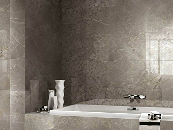 Плитка для ступеней Atlas Concord Россия Allure 620070001737 Grey Beauty Scalino Angolare Sx 33х120см 0,396кв.м. матовая