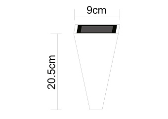 Светильник фасадный Arte Lamp COMETA A1524AL-1GY 6Вт IP54 LED серый
