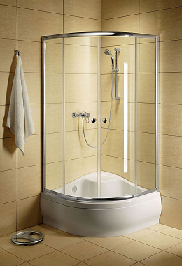 Угловое ограждение RADAWAY Classic A 80/170 170х80см стекло прозрачное