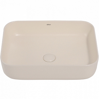 Раковина накладная Abber RECHTECK AC2202MBE 50х39см
