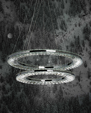 Светильник подвесной MW-light Гослар 498016202 90Вт LED