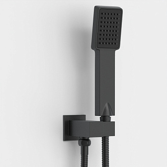 Душевая система BERGES NARDIS 3S BLACK 71006 чёрный матовый