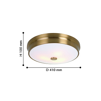 Светильник потолочный Favourite Pannikin 2375-3C 120Вт E27