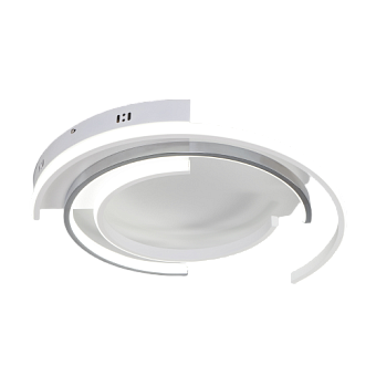 Светильник потолочный Eurosvet Gross 90248/3 белый/ хром 75Вт LED