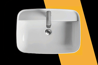 Раковина накладная Kerasan Tribeca 514001*1 60х43см