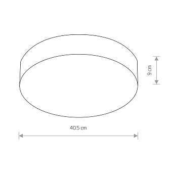 Светильник потолочный Nowodvorski Arena 10184 60Вт