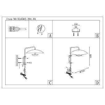 Бра ST Luce ARMONICO SL6502.201.01 8Вт LED