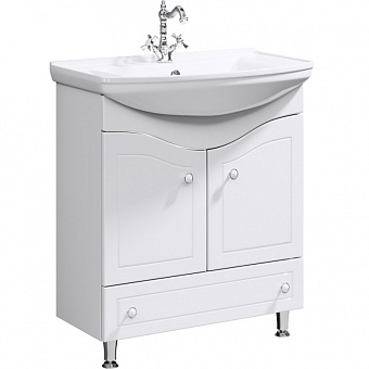 Тумба с раковиной AQWELLA Franchesca FR0107 48,5х76х86,8см