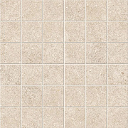 Керамическая мозаика Atlas Concord Италия Boost Stone A7DE Ivory Mosaico Matt 30х30см 0,9кв.м.