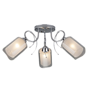Светильник потолочный Eurosvet Renee 30122/3 хром 60Вт E27