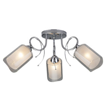 Светильник потолочный Eurosvet Renee 30122/3 хром 60Вт E27