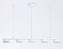 Люстра подвесная Ambrella COMFORT LineTech FL51733 25Вт 5 лампочек LED
