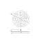 Верхний душ RGW Shower Panels 21148140-01 SP-81 хром