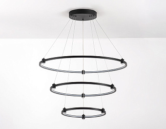 Люстра подвесная Ambrella COMFORT LineTech FL5514 90Вт 12 лампочек LED