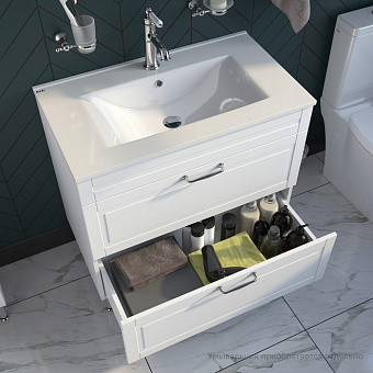 Тумба под раковину напольная IDDIS Oxford OXF80W0i95 46х79,9х81см
