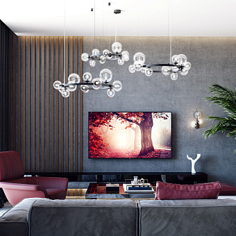 Люстра подвесная Odeon MODERN 4818/11 440Вт 11 лампочек G9