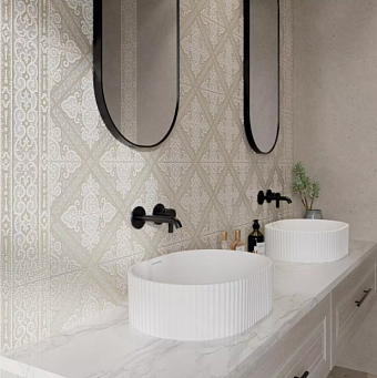 Бордюр KERAMA MARAZZI Карму SPA050R бежевый матовый обрезной 2,5х30см 0,007кв.м.