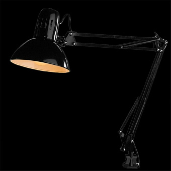 Настольная лампа офисная Arte Lamp SENIOR A6068LT-1BK 40Вт E27