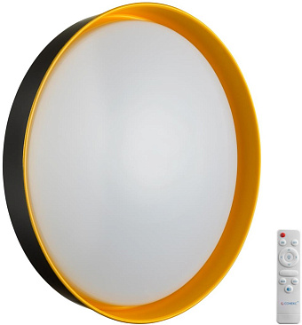 Светильник настенно-потолочный Sonex TUNA YELLOW 7711/EL 70Вт LED