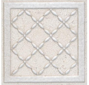 Вставка KERAMA MARAZZI Сорбонна AD\A429\SG457020 бежевый 9,6х9,6см 0,258кв.м.