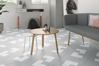 Матовый керамогранит WOW Elle Floor 121191 Concrete 18,5х18,5см 0,363кв.м.