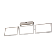 Светильник потолочный Eurosvet MAYA 90223/3 матовое серебро 30Вт LED