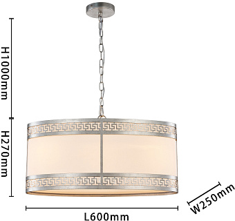 Люстра подвесная Favourite Exortivus 4010-3PC 120Вт 3 лампочек E14