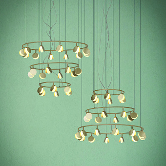 Люстра подвесная Mantra SHELL 7355 120Вт 1 лампочек LED