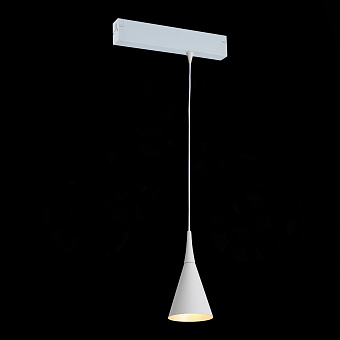 Трековый светильник ST Luce SKYLINE 220 ST502.503.01 40Вт E27 белый для однофазного трека