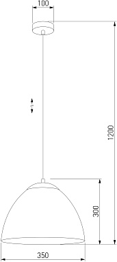 Светильник подвесной TK Lighting Faro 6003 60Вт E27