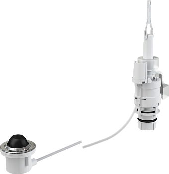 Панель смыва Alcaplast MPO12 серебристый