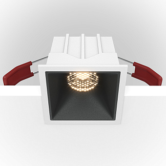 Светильник точечный встраиваемый Maytoni Alfa LED DL043-01-10W3K-D-SQ-WB 10Вт LED
