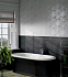 Бордюр KERAMA MARAZZI Синтра FME014R чёрный матовый обрезной 20х40см 0,08кв.м.