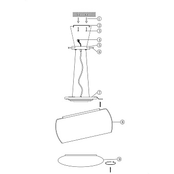 Светильник подвесной Maytoni Solen MOD073PL-L16B3K 13Вт LED