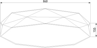 Светильник потолочный TK Lighting Kantoor 4227 15Вт E27