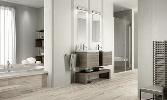 Матовый керамогранит PERONDA CERAMICAS Foresta Mumble 17833 белый 91х15,3см 0,97кв.м.
