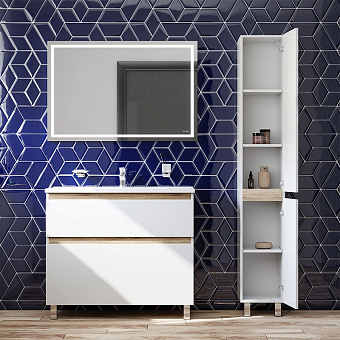 Тумба под раковину напольная AM-PM X-Joy S M85AFSX1002WG 44,5х97х81см