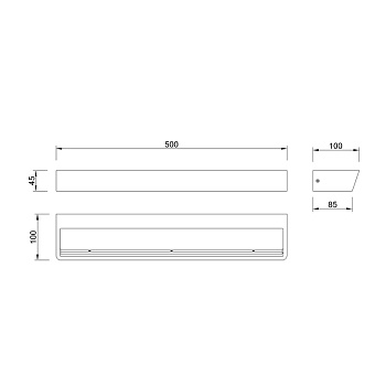 Светильник настенный Mantra ALTEA 8095 40Вт LED