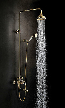 Душевая система LEMARK Brava LM4762G золото