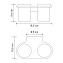 Стакан в ванную WASSERKRAFT Kammel K-8300 K-8328D хром