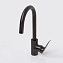 Смеситель для кухни WASSERKRAFT Wiese 8407 поворотный излив чёрный