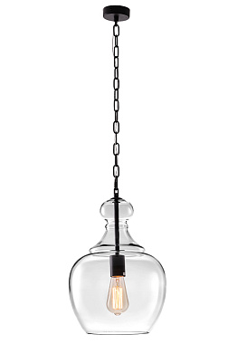 Светильник подвесной CRYSTAL LUX CONSTANCIA CONSTANCIA SP1 BROWN 40Вт E27
