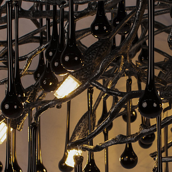 Люстра подвесная Loft It Bijout 10067/1800 BK 90Вт 18 лампочек G9