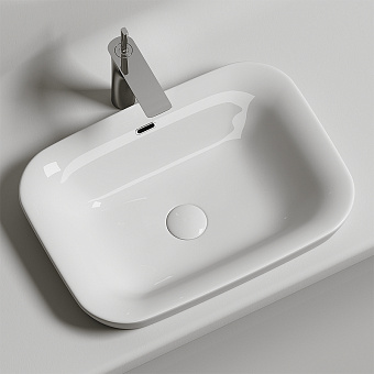 Раковина встраиваемая сверху Ceramica Nova ELEMENT CN6041 58х40см