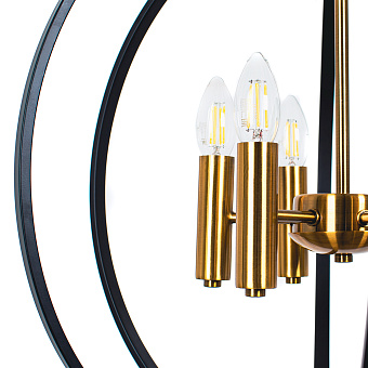 Светильник подвесной Arte Lamp CASTULA A7013SP-6BK 60Вт E14