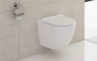 Унитаз подвесной VITRA Sento 7748B003-0075 безободковый без микролифта