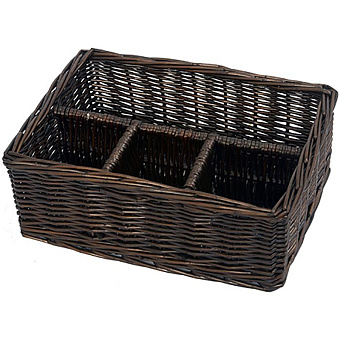 Корзина для белья WASSERKRAFT Neime WB-190-M коричневый 5л