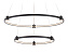 Люстра подвесная Ambrella COMFORT LineTech FL5506 45Вт 8 лампочек LED