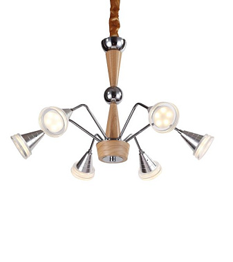 Люстра подвесная Lucia Tucci NATURA 072.6 30Вт 6 лампочек LED